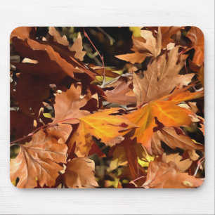 Kunstmatige val komt in de herfst van de zon terec muismat