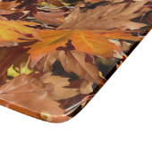 Kunstmatige val komt in de herfst van de zon terec snijplank (Hoek)