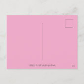 KUNSTMATIGE VALENTIJN, KAT EN VLIEGTUIG FEESTDAGENKAART (Achterkant)