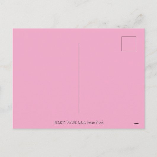 KUNSTMATIGE VALENTIJN, KAT EN VLIEGTUIG FEESTDAGENKAART (Achterkant)