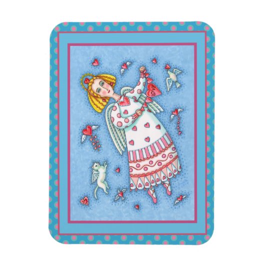 KUNSTMATIGE VALENTIJN, KAT EN VLIEGTUIG MAGNEET (Verticaal)