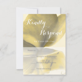 Kunstmatige ventilator in gele tonnen - RSVP Kaartje