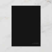 Kunstmatige Visitekaartjes (Achterkant)