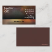 Kunstmatige Visitekaartjes (Voorkant / Achterkant)