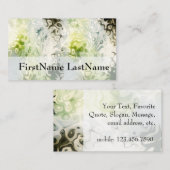 Kunstmatige Visitekaartjes die niet kunnen worden  (Voorkant / Achterkant)