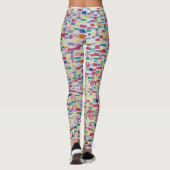 Kunstmatige vizieren, volledige lengte, vrolijke k leggings (Achterkant)