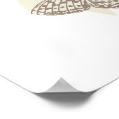 Kunstmatige vlinders en bloemflorale posters (Hoek)