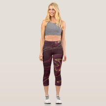 Kunstmatige Waterverf Beste Leggings voor vrouwen