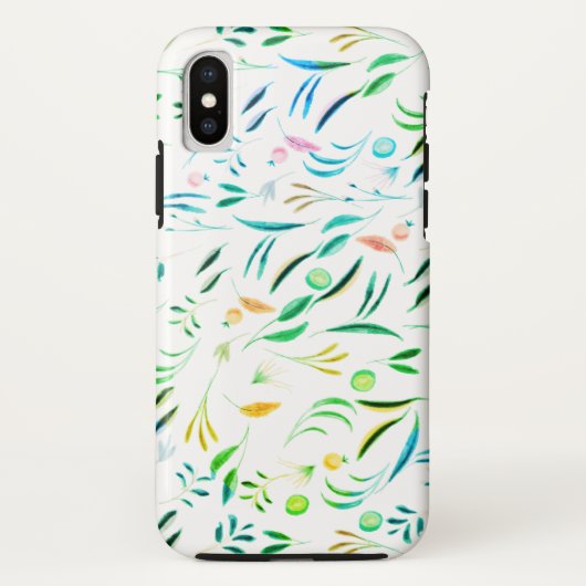 Kunstmatige Waterverf Kunstontwerp Hoesje-Mate iPh Case-Mate iPhone Case (Achterkant)