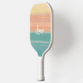Kunstmatige zonsondergang voor weefselpapier pickleball paddle (Links)