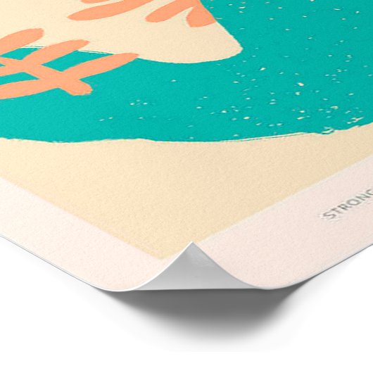 kunstmatisse, moderne kunst; poster (Hoek)