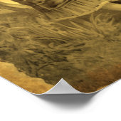  kunstmeisje met Doll-leeftijd Poster (Hoek)