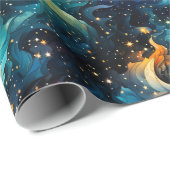 Kunstmelkweg Cadeaupapier (Rol Hoek)