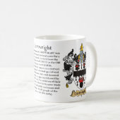 Kunstmembraan (crème) met cartwright koffiemok (Voorkant rechts)