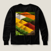 Kunstmest Ad Art Meisjes Tri-Blend T-shirt (Achterkant)