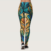 Kunstmodel Leggings (Achterkant)