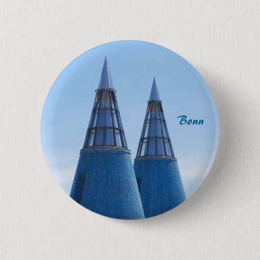 Kunstmuseum Bonn Ronde Button 5,7 Cm (Voorkant)