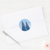 Kunstmuseum Bonn Ronde Sticker (Envelop)