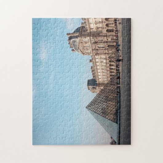 Kunstmuseum in Louvre | Landschap Parijs Legpuzzel (Verticaal)