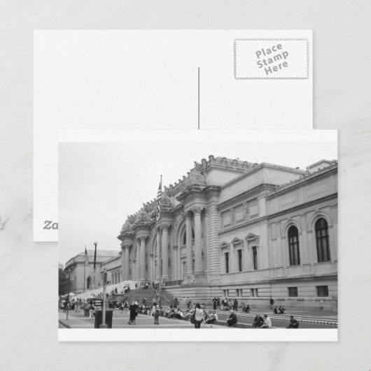 Kunstmuseum in Metropolitan Briefkaart (Voorkant / Achterkant)