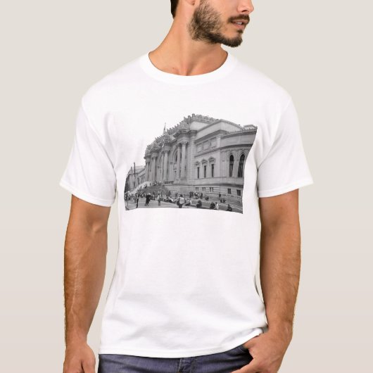 Kunstmuseum in Metropolitan T-shirt (Voorkant)