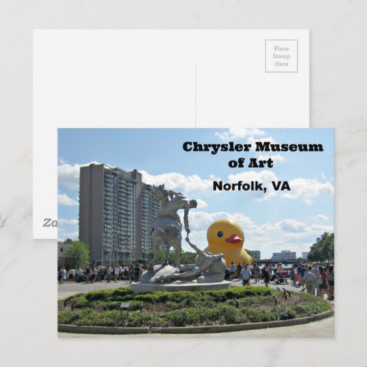 Kunstmuseum, Norfolk, Virginia Briefkaart (Voorkant / Achterkant)