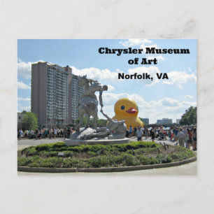 Kunstmuseum, Norfolk, Virginia Briefkaart