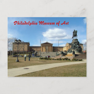 Kunstmuseum Philadelphia Briefkaart