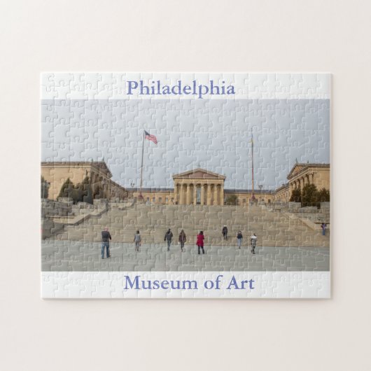 Kunstmuseum Philadelphia Legpuzzel (Horizontaal)