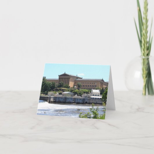 Kunstmuseum & Waterwerken Kaart (Voorkant)