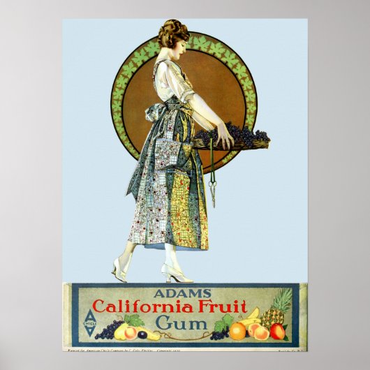  kunstnet - adams - gom door Coles Phillips Poster (Voorkant)