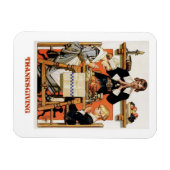  kunstnetten voor Thanksgiving Magneet (Horizontaal)