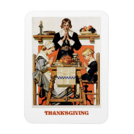  kunstnetten voor Thanksgiving Magneet