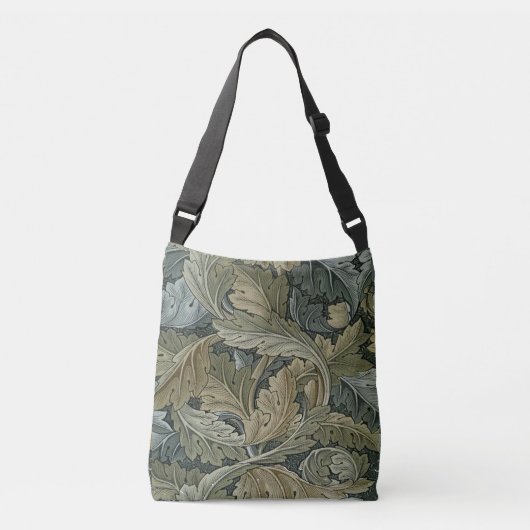 Kunstnieuw patroon van William Morris, , bel Crossbody Tas (Voorkant)