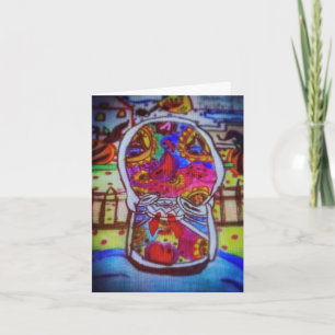 Kunstnotities van Katie Notitiekaartje