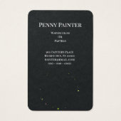 KUNSTONDERNEMINGEN EN CONTACTPROFIELKAARTEN VISITEKAARTJE (Achterkant)