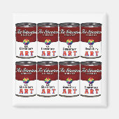 Kunstonderwijs, Pop Kunst - Magneet (Voorkant)