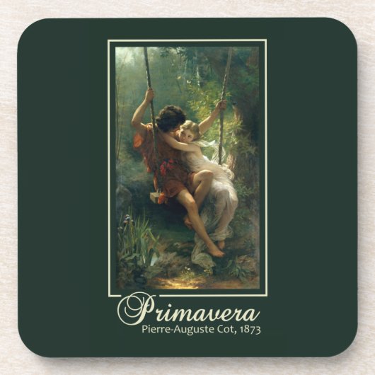 Kunstonderzetters van Cot "Primavera" Onderzetter (Voorkant)