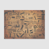 Kunstontbindweefselpapier voor Collage Kunst Tissuepapier (Voorkant)