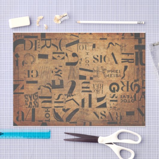 Kunstontbindweefselpapier voor Collage Kunst Tissuepapier (Craft)