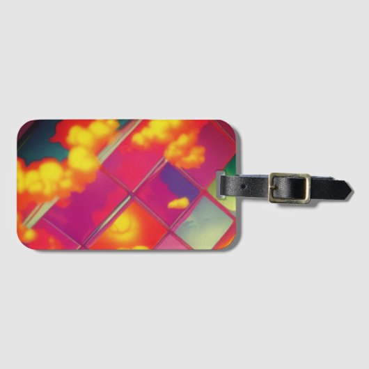 Kunstontwerp Bagagelabel (Voorkant (horizontaal))