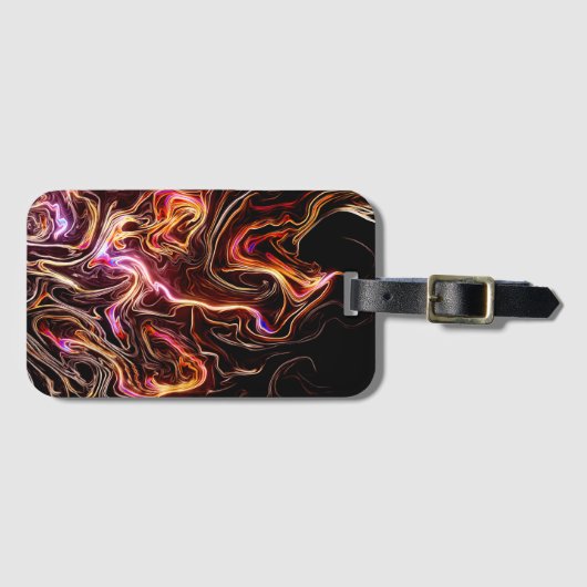 Kunstontwerp Bagagelabel (Voorkant (horizontaal))