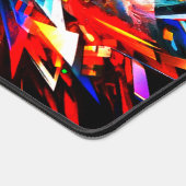 Kunstontwerp Bureaumat (Hoek)