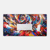 Kunstontwerp Bureaumat (Keyboard & Muis)