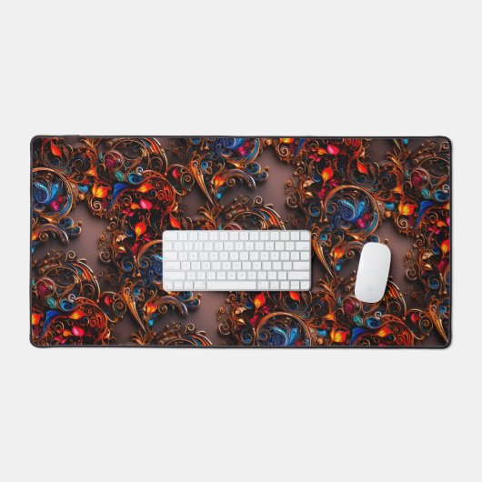 Kunstontwerp Bureaumat (Keyboard & Muis)