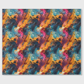 Kunstontwerp Cadeaupapier (Vlak)