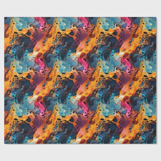 Kunstontwerp Cadeaupapier (Vlak)