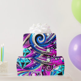 Kunstontwerp Cadeaupapier