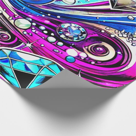 Kunstontwerp Cadeaupapier (Hoek)