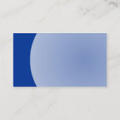 Kunstontwerp - Donkerblauw Visitekaartje (Achterkant)